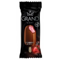 Lody Grand G.O.A.T Strawberry w czekoladzie 100ml Koral