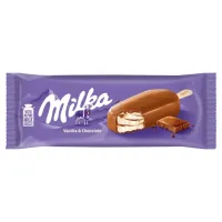 Морозиво Vanilla & Chocolate Swirl 100 мл Milka