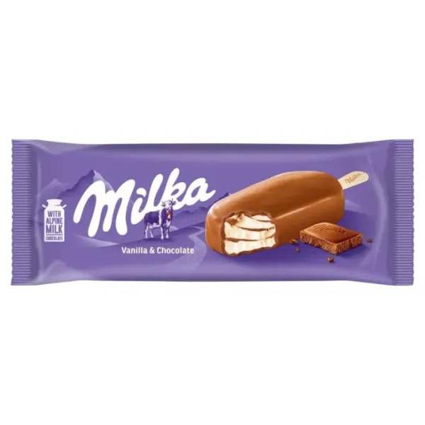 Lody Vanilla & Chocolate Swirl 100 ml Milka