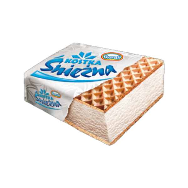 Lody Sandwich Kostka Śnieżna 180ml Koral (Śmietanka)
