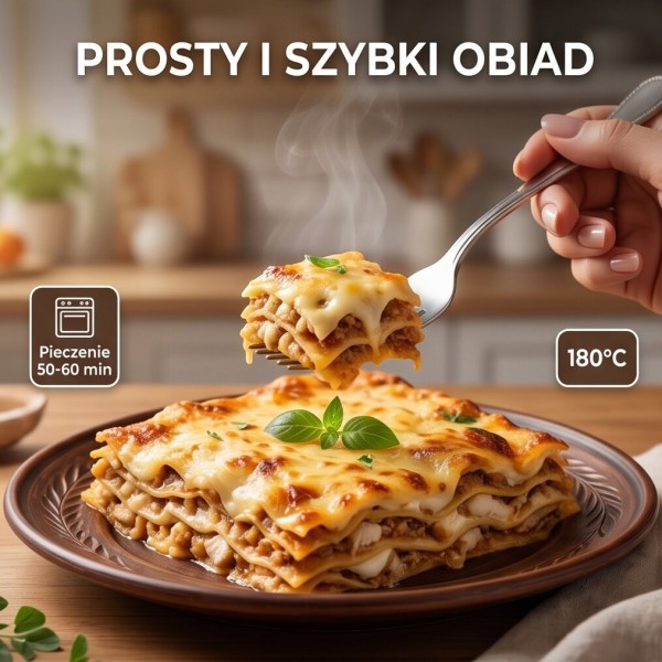 Lasagne z kurczakiem 825g
