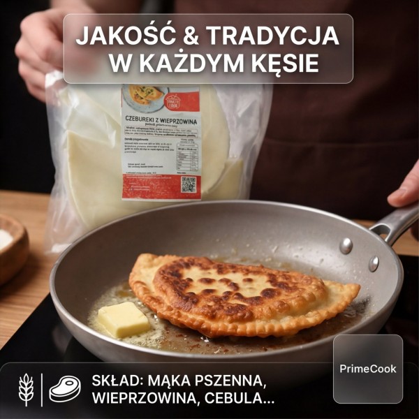 Чебуреки зі свининою 600 г