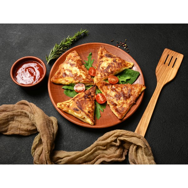 Trójkąciki naleśnikowe z wieprzowiną 500g