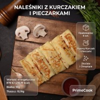 Naleśniki z kurczakiem i pieczarkami 510g