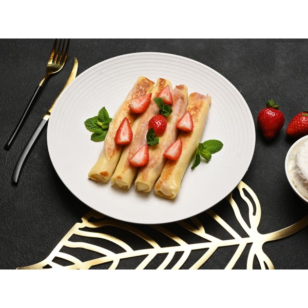 Naleśniki z serem i truskawkami 500g