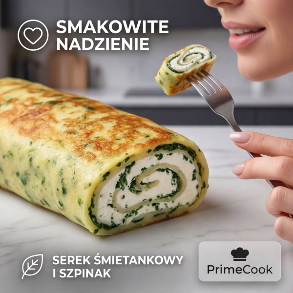 Naleśniki ze szpinakiem i serkiem śmietankowym 430g