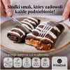 Шоколадні млинці з сиром, бананом та шоколадною пастою. 600 г