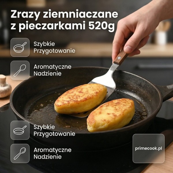 Картопляні рулетики з грибами 520 г