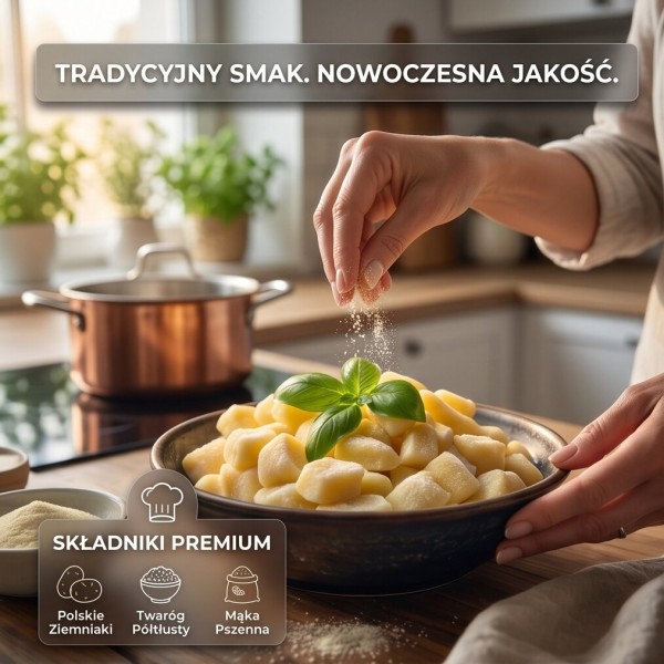 Kopytka z serem twarogowym 500g