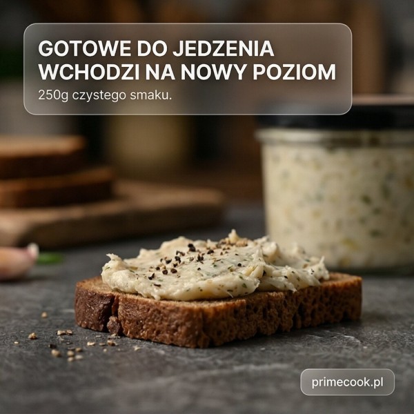 Słonina mielona z czosnkiem i ziołami 250g