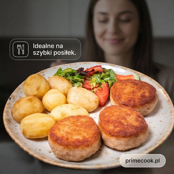 Kotlety z kurczaka i wieprzowiny 480g