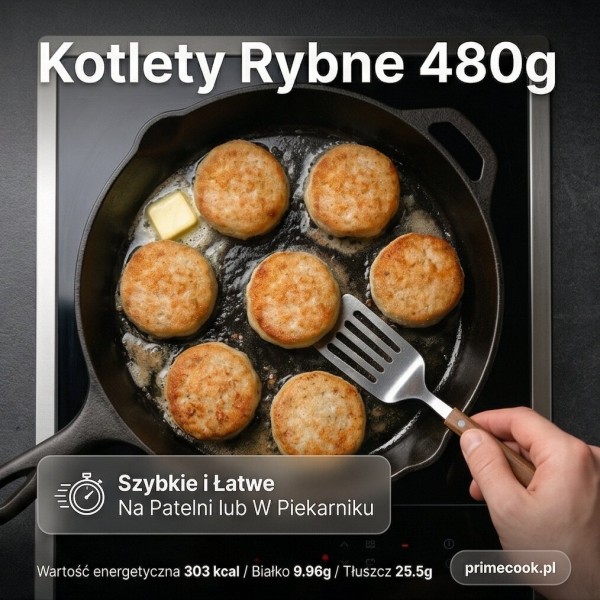 Kotlety rybne 480g