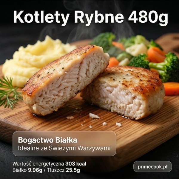 Kotlety rybne 480g