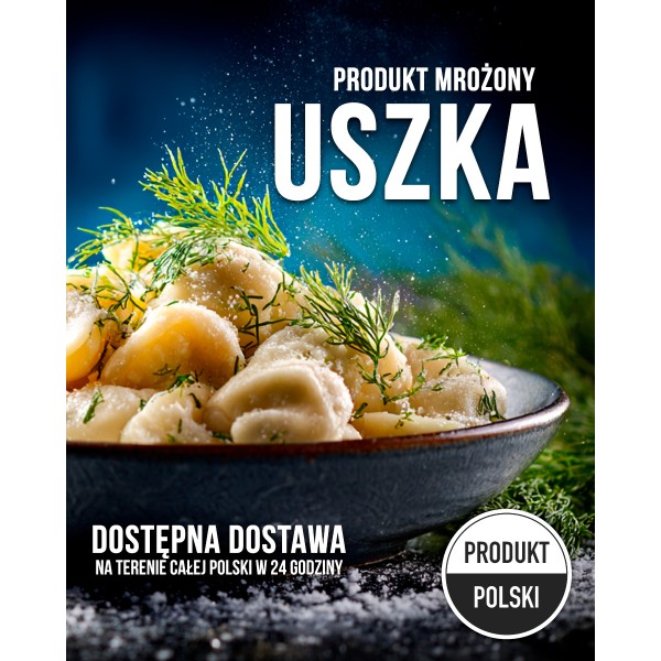 Uszka z grzybami 500g