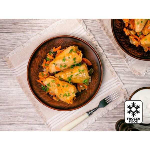 Gołąbki z pieczarkami 500g