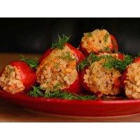 Перці, фаршировані грибами 500 г