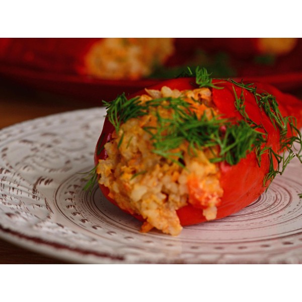 Перці, фаршировані грибами 500 г