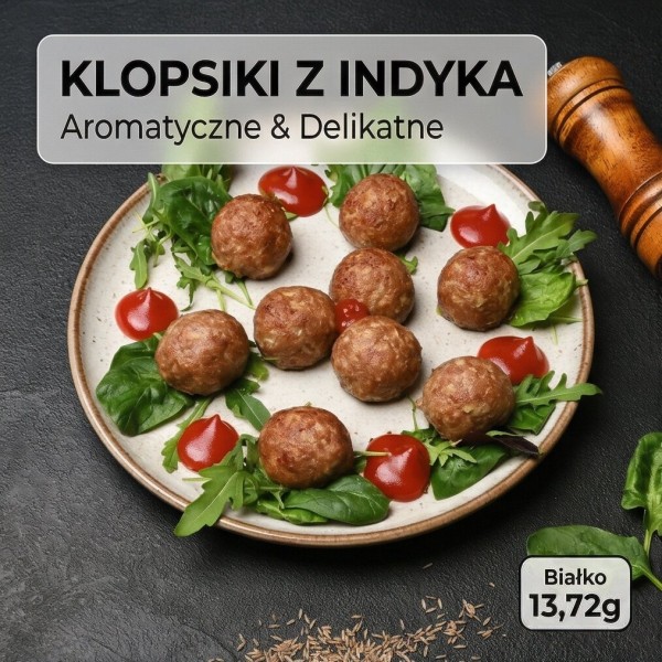 М'ясні кульки з індички 500 г
