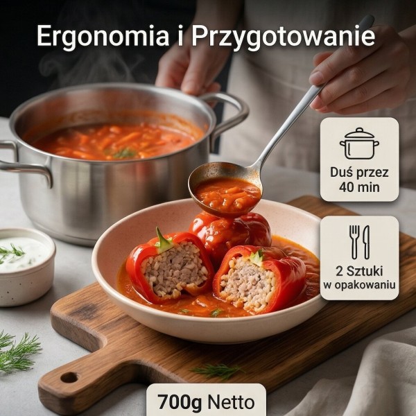 Перці, фаршировані свининою 700 г