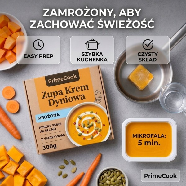 Zupa krem dyniowa 300g