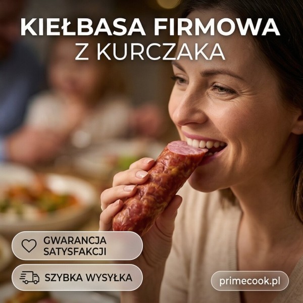 Kiełbasa firmowa z kurczaka 