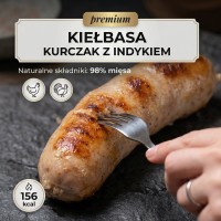 Kiełbasa kurczak z indykiem 1kg