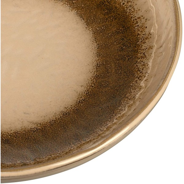 Глибока тарілка 21 см піщана 6 шт. MATERA