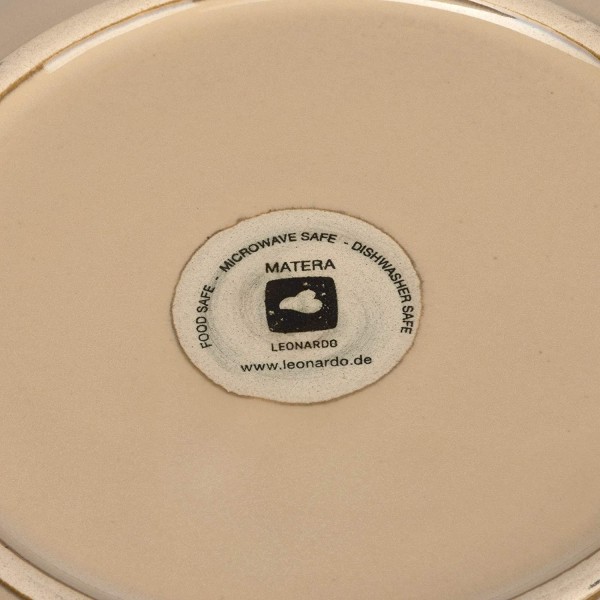 Глибока тарілка 21 см піщана 6 шт. MATERA