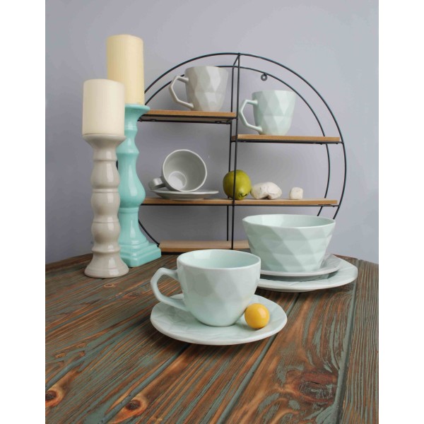 Talerz płaski Affekdesign ADEL MINT (24 cm)