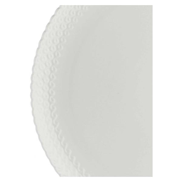 duży talerz do ciasta La Porcellana Bianca MOMENTI (34 cm)