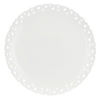 Talerz do ciasta La Porcellana Bianca VALENTINO (34 cm)