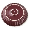 Talerz obiadowy Affekdesign EVIE BURGUNDY (27,5x4 cm)
