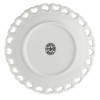 LA PORCELLANA BIANCA VALENTINO Декорована тарілка 10см