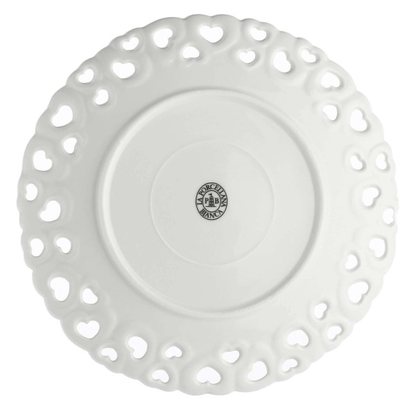 LA PORCELLANA BIANCA VALENTINO Декорована тарілка 20см