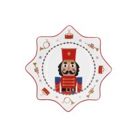 ROSE&TULIPANI РІЗДВЯНИЙ ГУРТ Тарілка у формі зірки 20 см