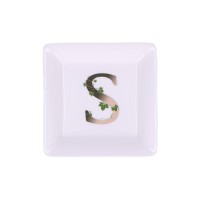 Talerzyk kwadratowy La Porcellana Bianca ADORATO (10 cm)