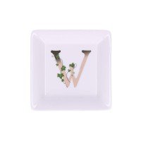 Talerzyk kwadratowy La Porcellana Bianca ADORATO (10 cm)