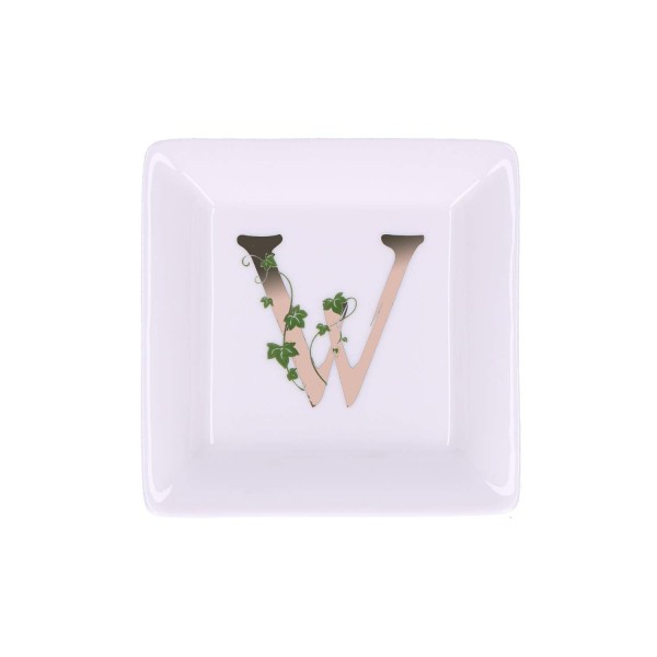 Talerzyk kwadratowy La Porcellana Bianca ADORATO (10 cm)