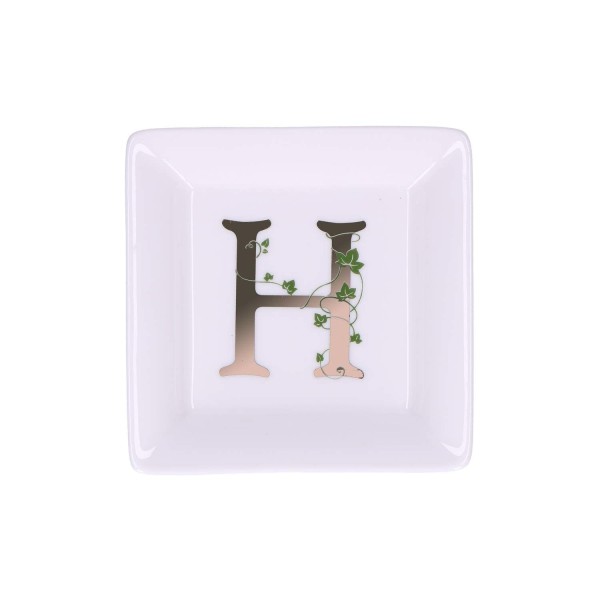 Talerzyk kwadratowy La Porcellana Bianca ADORATO (10 cm)