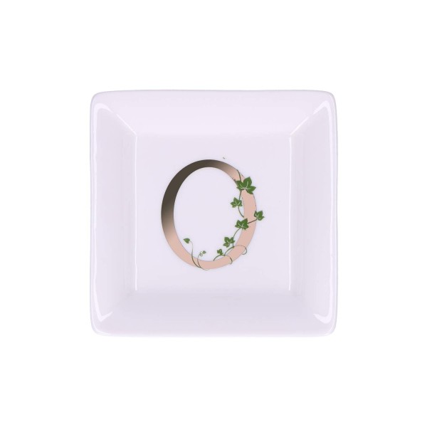 Talerzyk kwadratowy La Porcellana Bianca ADORATO (10 cm)