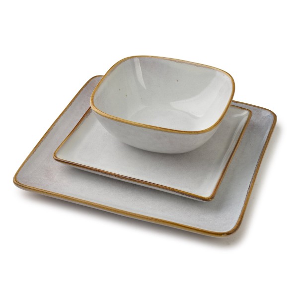 Talerz uniwersalny Mondex BASIC NATURE (24,5×24,5 cm)