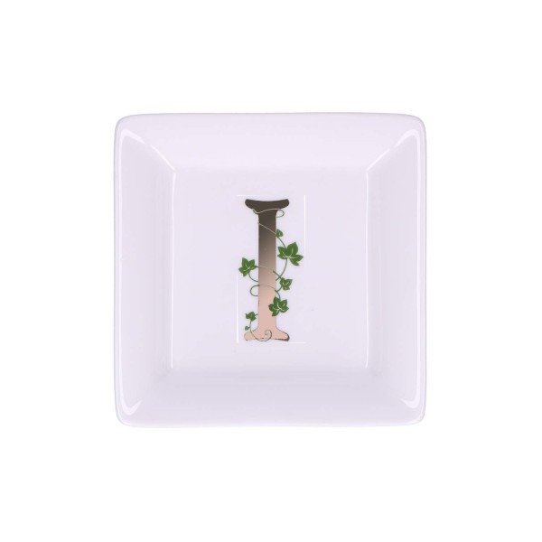 Talerzyk kwadratowy La Porcellana Bianca ADORATO (10 cm)