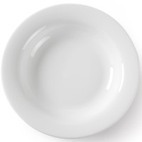 Talerz do zupy Hendi 770863 (ø 220 mm, porcelana, 12 szt.)