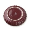 EVIE BURGUNDY Talerz deserowy 20,5x3cm