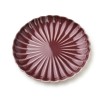 EVIE BURGUNDY Talerz deserowy 20,5x3cm