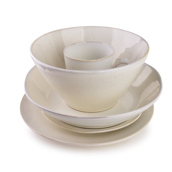 Talerz deserowy Mondex BASIC NATURE (22,5×22,5×2 cm)