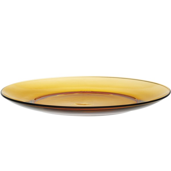 Talerz deserowy Duralex LYS AMBER (śr. 190 mm, zestaw 6 szt.)