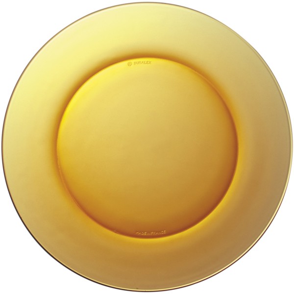 Talerz deserowy Duralex LYS AMBER (śr. 190 mm, zestaw 6 szt.)