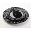 Komplet talerzy deserowych Affekdesign DIAMENT BLACK (2 szt., 20,5 cm)