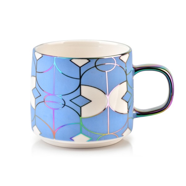 Кружка NEO GEO 410 мл синя